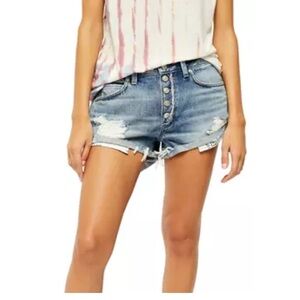 NWT Free People We the Free Beach Break denim shorts